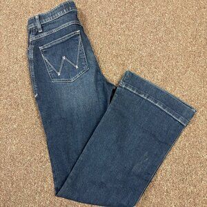 Wrangler Women's Ultimate Riding Willow Mid Rise Trouser Jean - Ellory